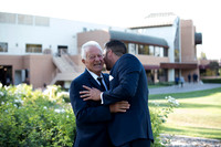father son hug