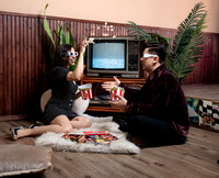 Adriana & Tyler 3D popcorn