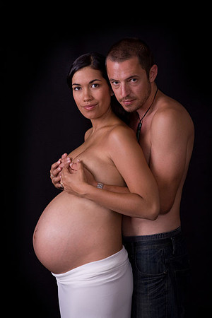 Maternity Mom and husband 1