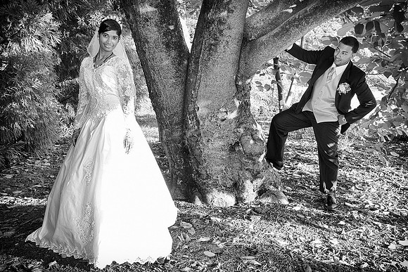 Indian Bride and Groom