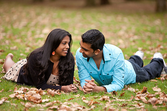 Indian Bride and Groom Engagement shoot 4
